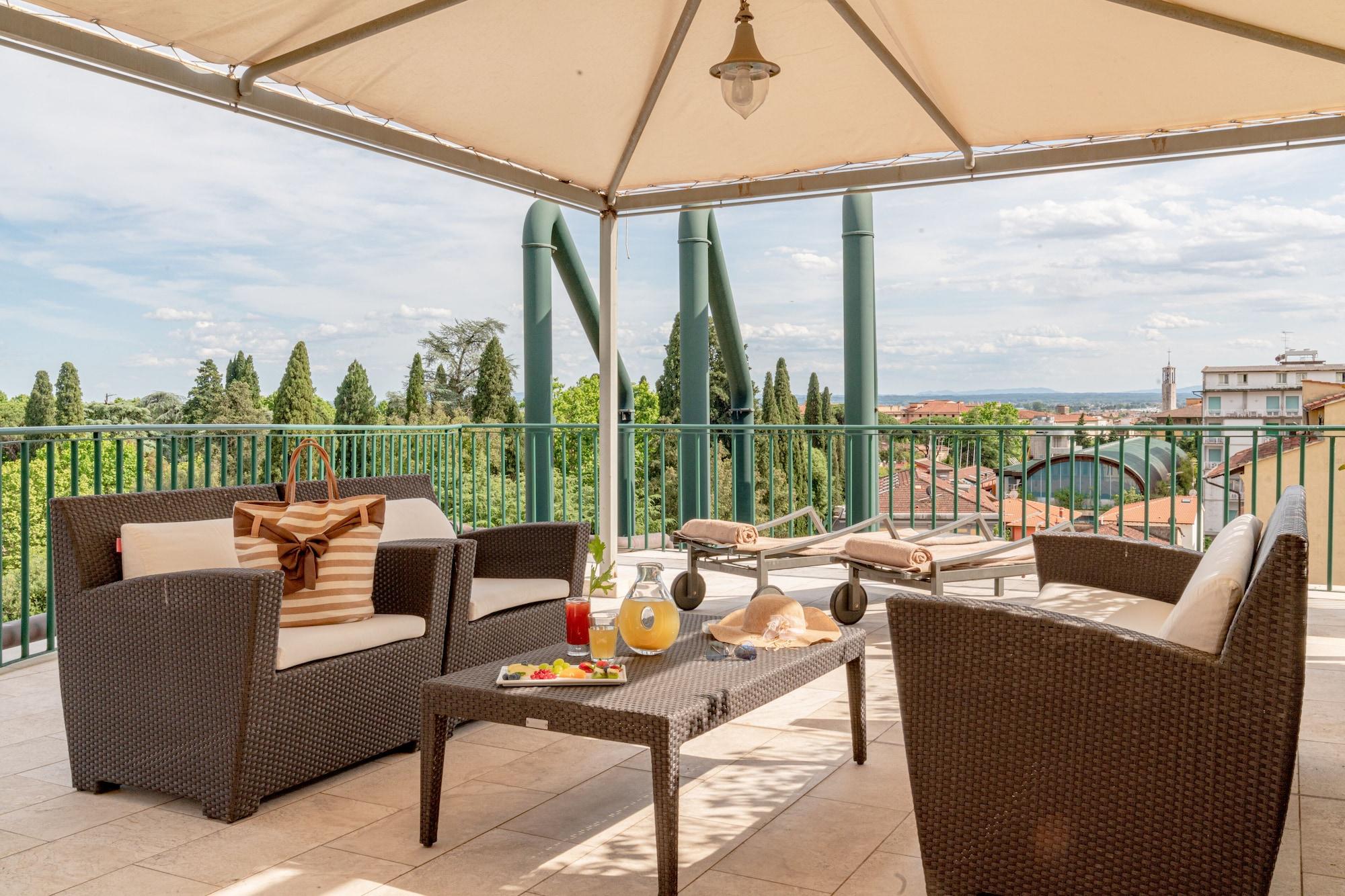Grand Hotel Croce Di Malta Montecatini Terme Exteriér fotografie